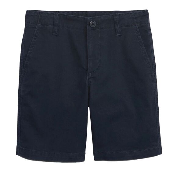 NWT Gap Kids Khaki Shorts with Washwell - Blue Galaxy, Sz 7 $38 B43 - Picture 1 of 6